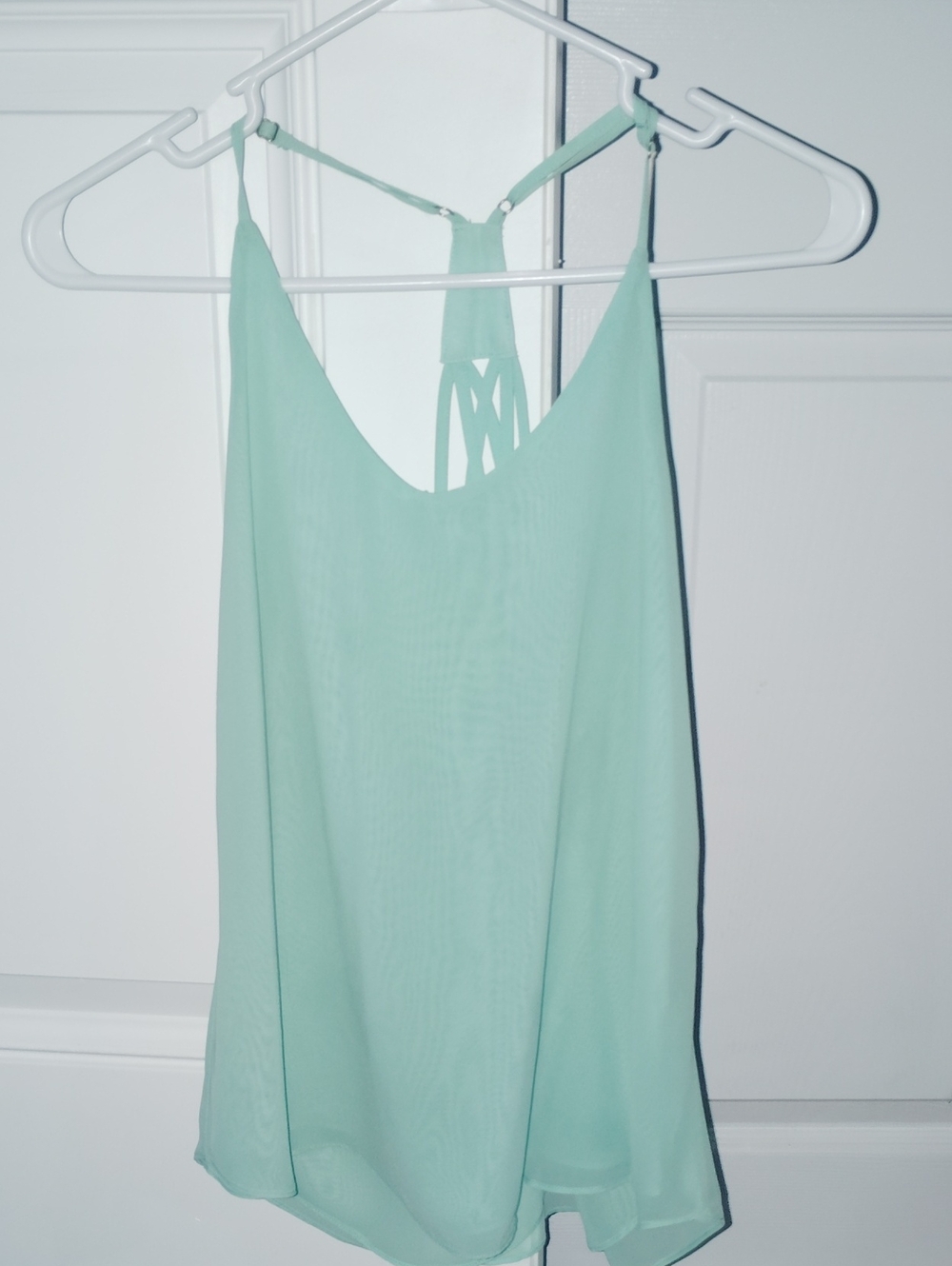 Seafoam Green Top